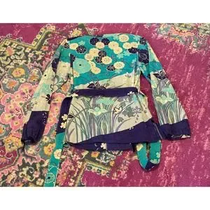 Hanae Mori | Jackets & Coats | Hanae Mori Sports Kimono Jacket Sz